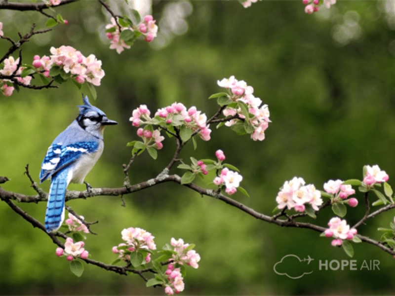 Hope Air - eCard - In Honour - Blue Jay