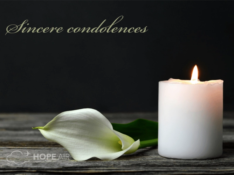 Hope Air - eCard - In Memory - Condolences