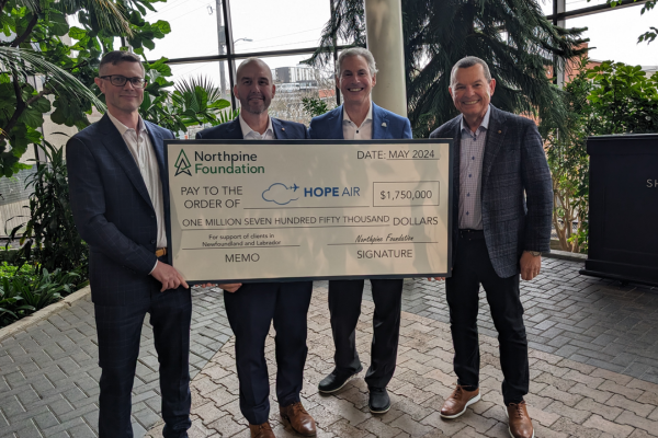 Northpine and Hope Air Unite to Enhance Healthcare Access in Rural Newfoundland and Labrador