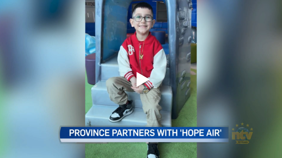 NTV: Province enters into partnership with Hope Air
