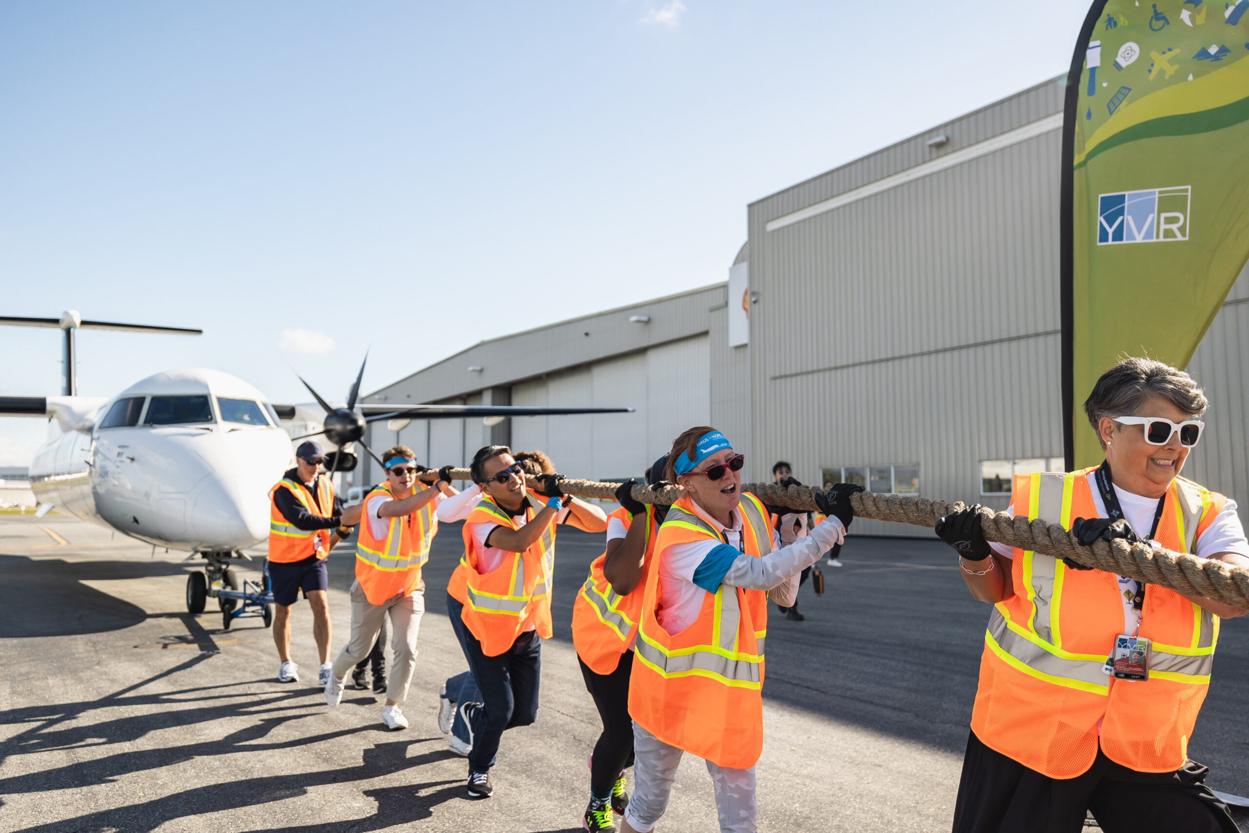 Vancouver International Airport (YVR) Returns for 3rd Annual Haul for Hope in Vancouver
