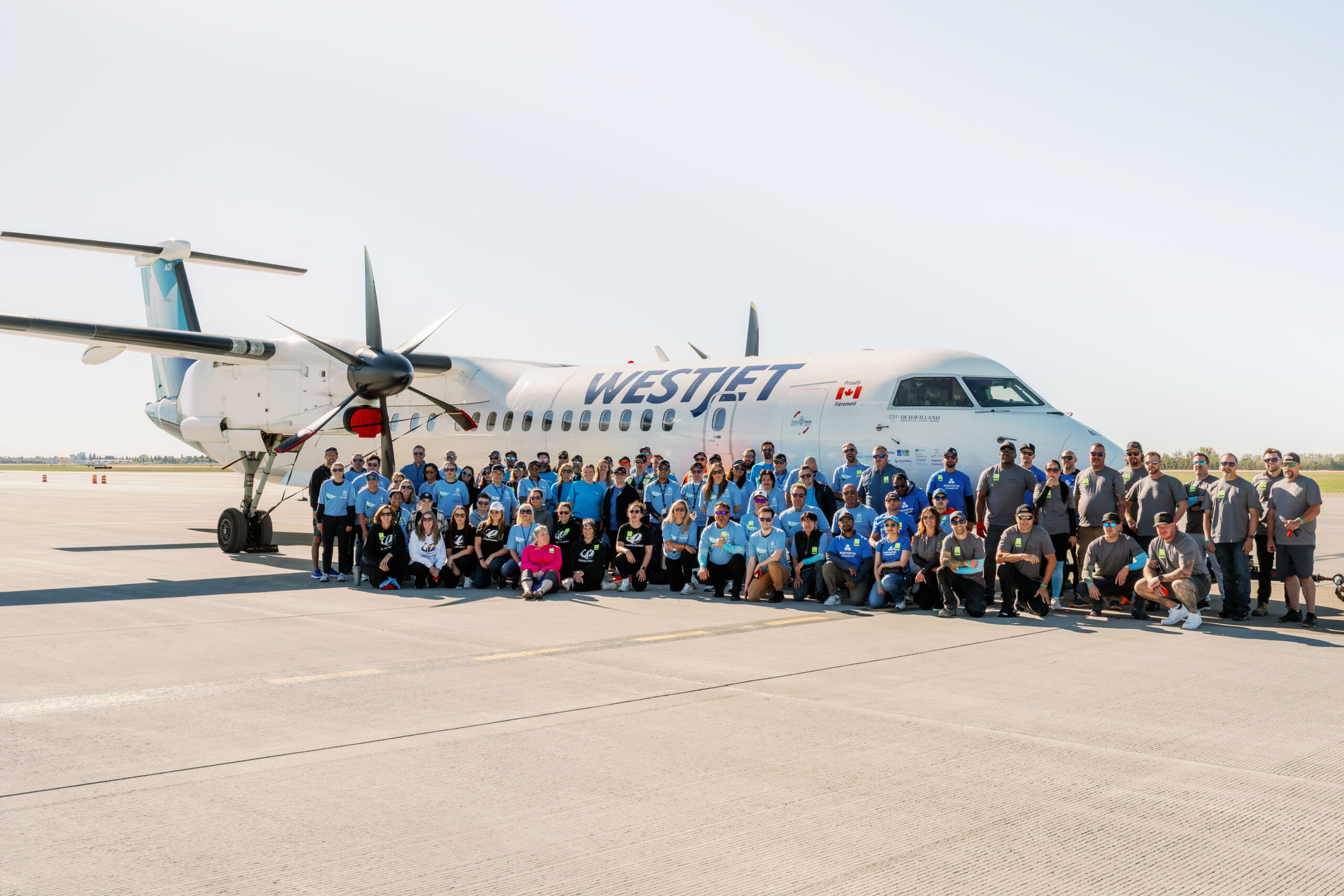 Edmonton is hauling for a good cause! WestJet and Hope Air host second annual Haul for Hope Event at Edmonton International Airport (YEG)