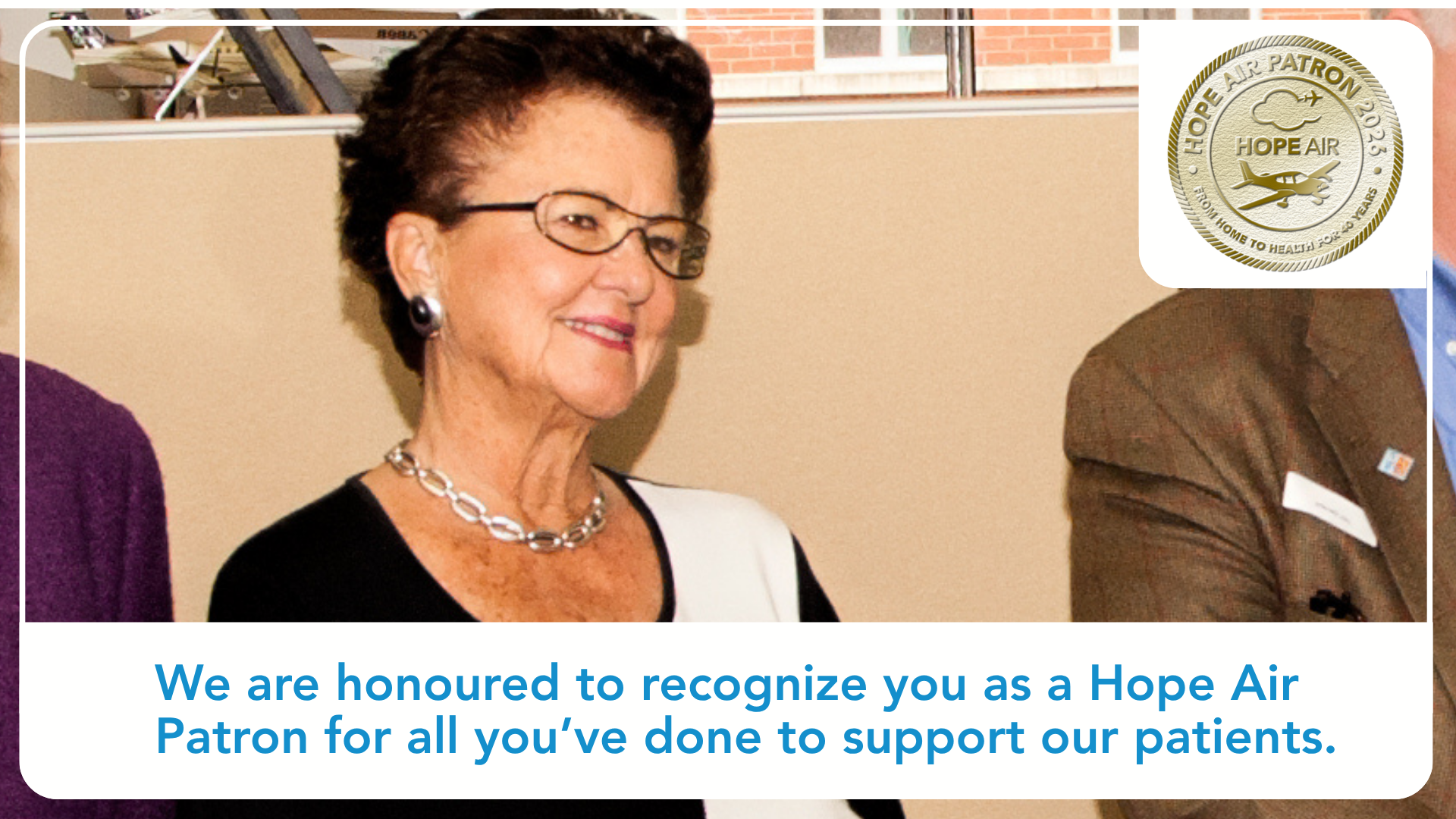 Ann and Bev Collombin