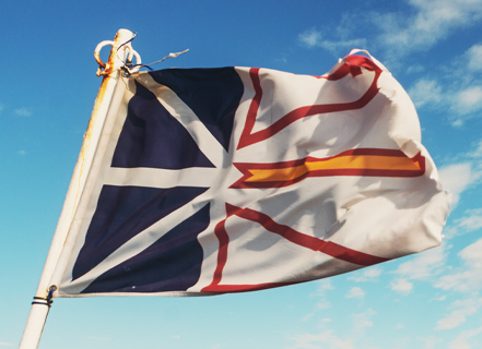 Drapeau provincial de Terre-Neuve