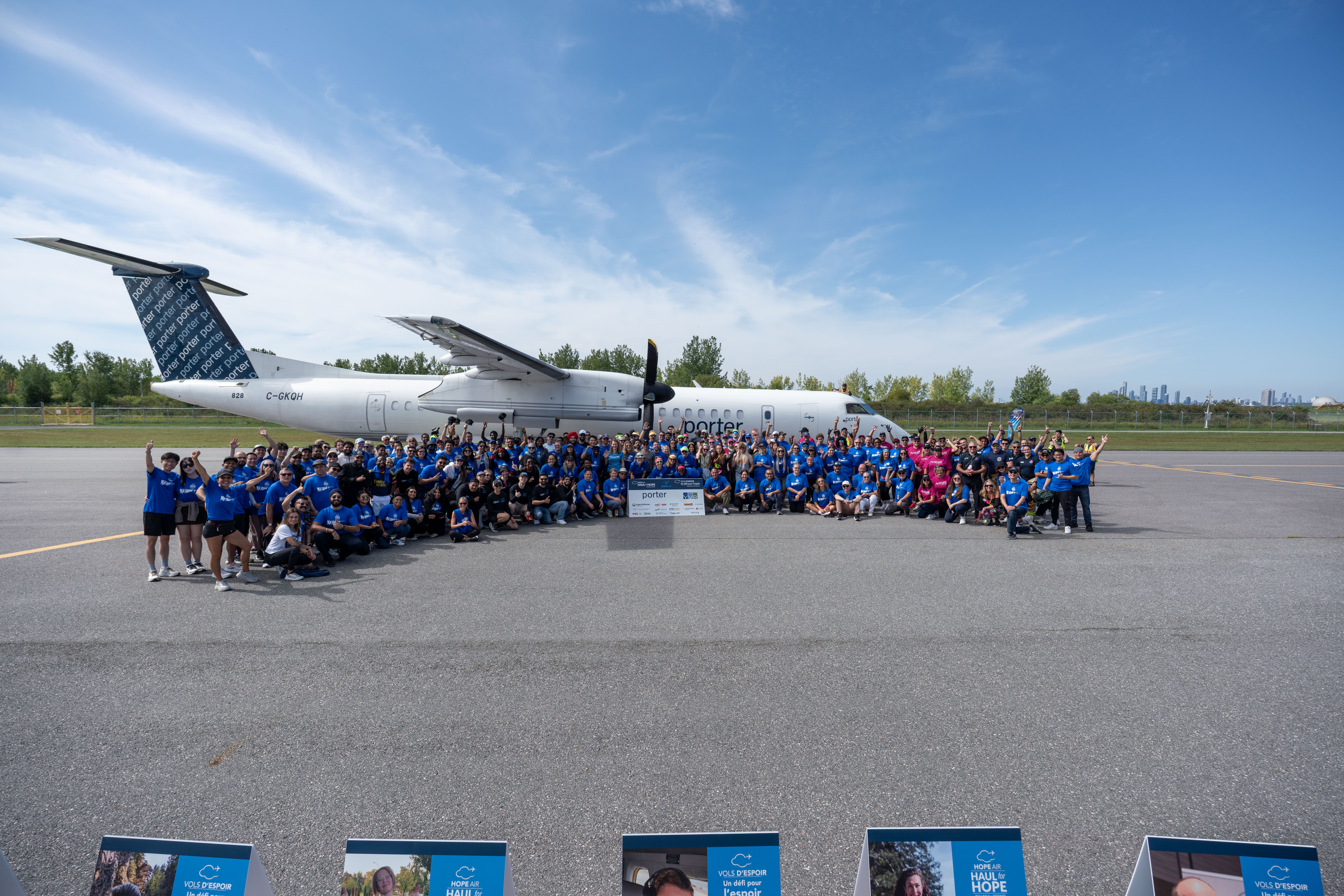 Haul for Hope Returns to Billy Bishop Toronto City Airport, Raising More Than $100,000 for Medical Travel Assistance